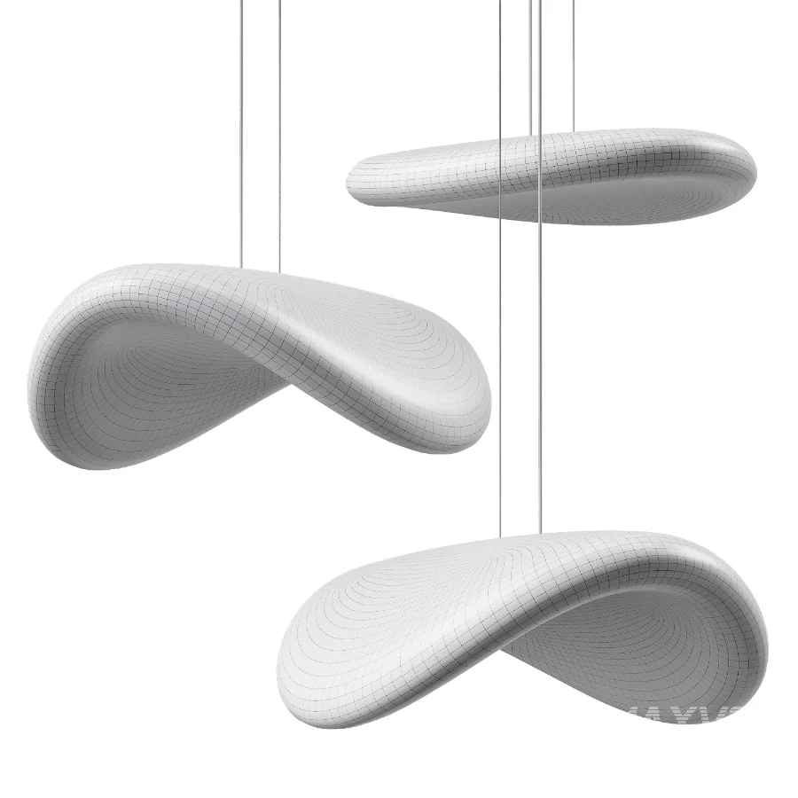 Organic Glass Pendant Light - Image 6