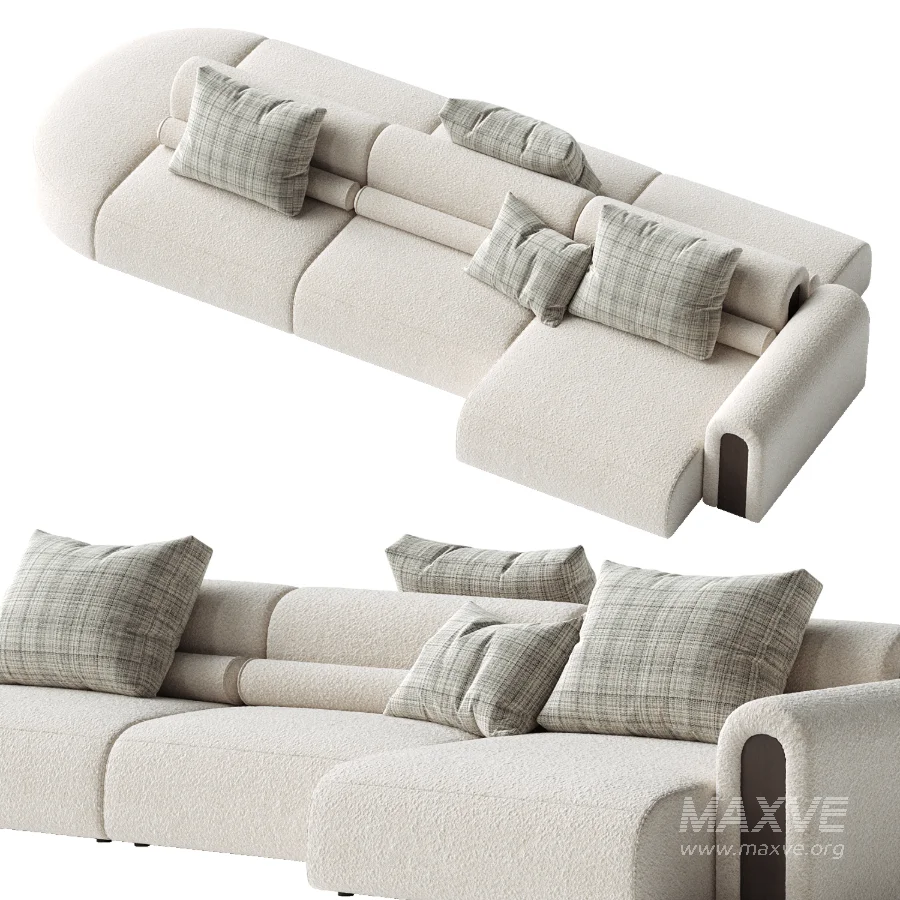 Malora Sectional Sofa - Image 5