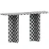 Sculptural Nero Console Table - Thumbnail 6