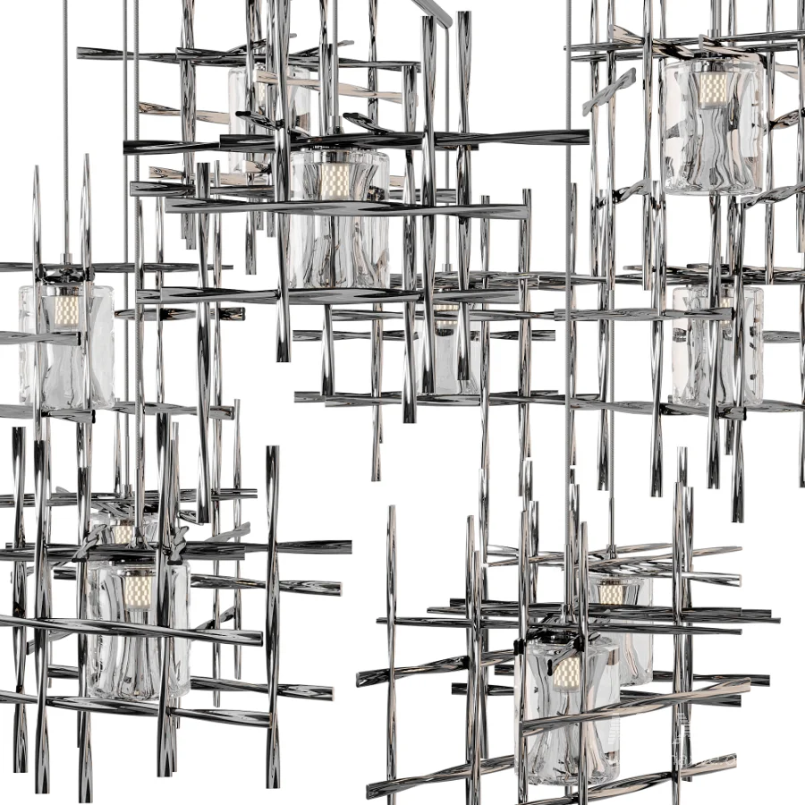Tura Round Multi Light Pendant - Image 5
