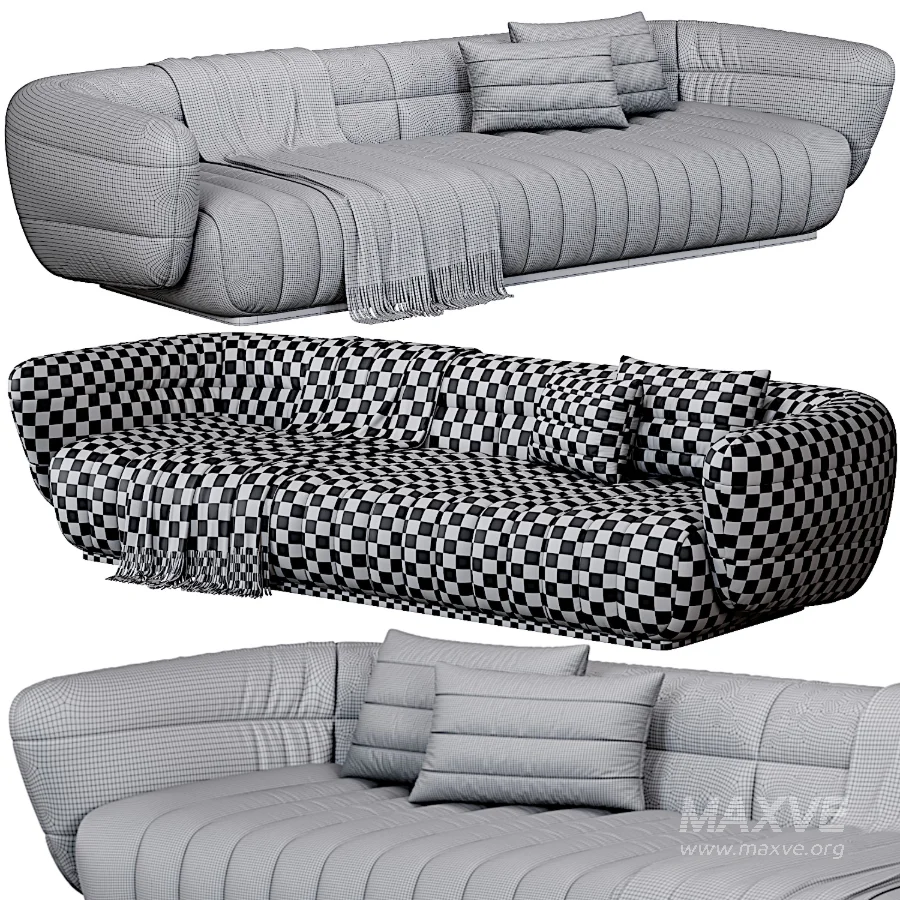 Baxter Sofa Tactile - Image 6
