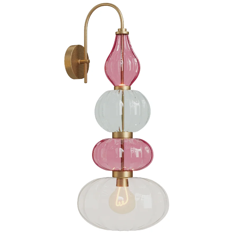 Sconce Brass Wall Light - Image 4