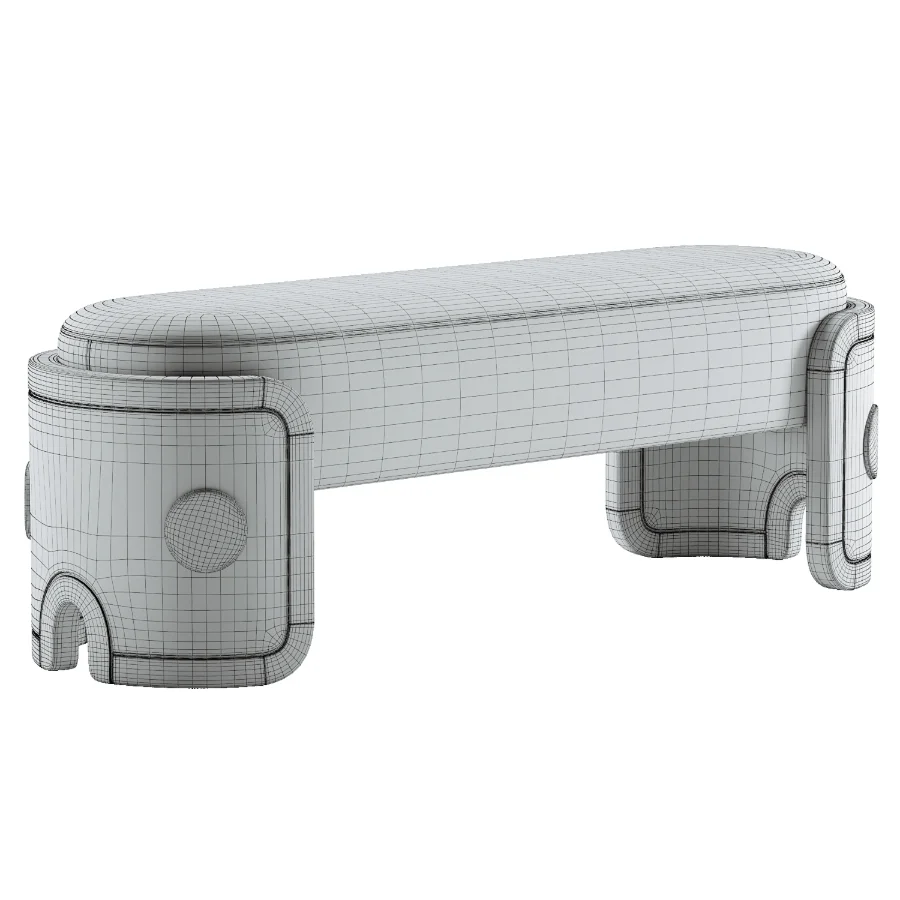 VESUVIO Bench 3D model Maxve
