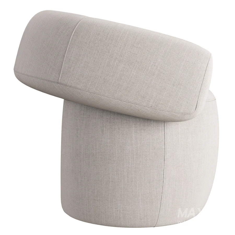 Ruff_Swivel_Small_Armchair - Image 2