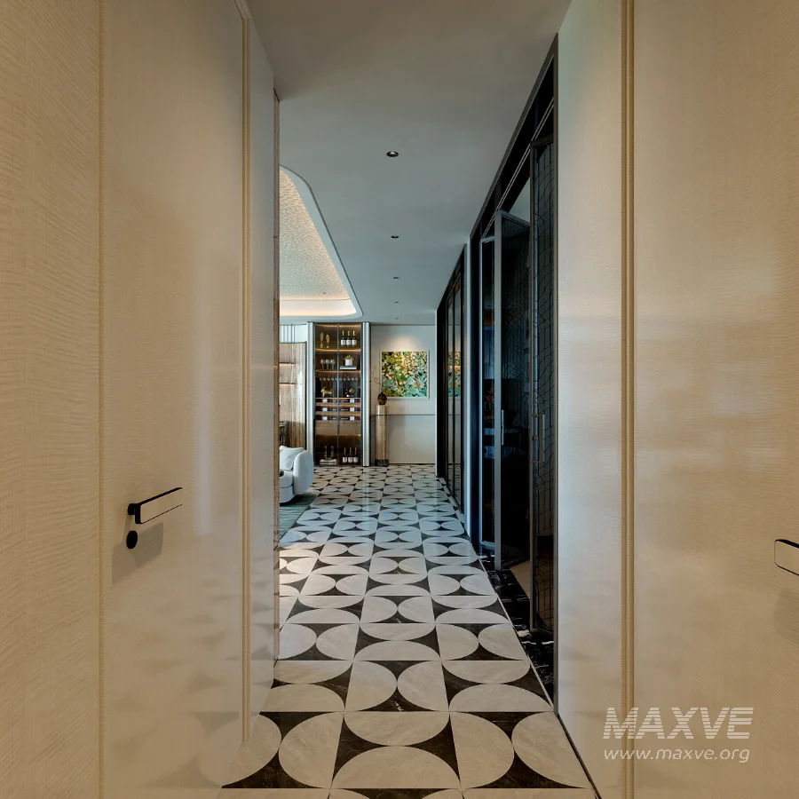 Modern luxury living and dining room - Image 3