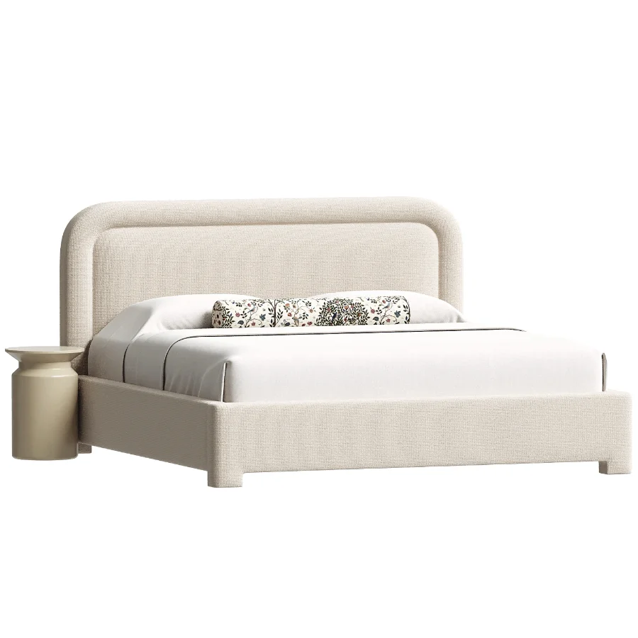 Chestnut Platform Bed Heidi Caillier - Image 3