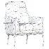 LAUREL armchair - Thumbnail 2