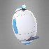 Cute Futuristic Robot Character - Thumbnail 3