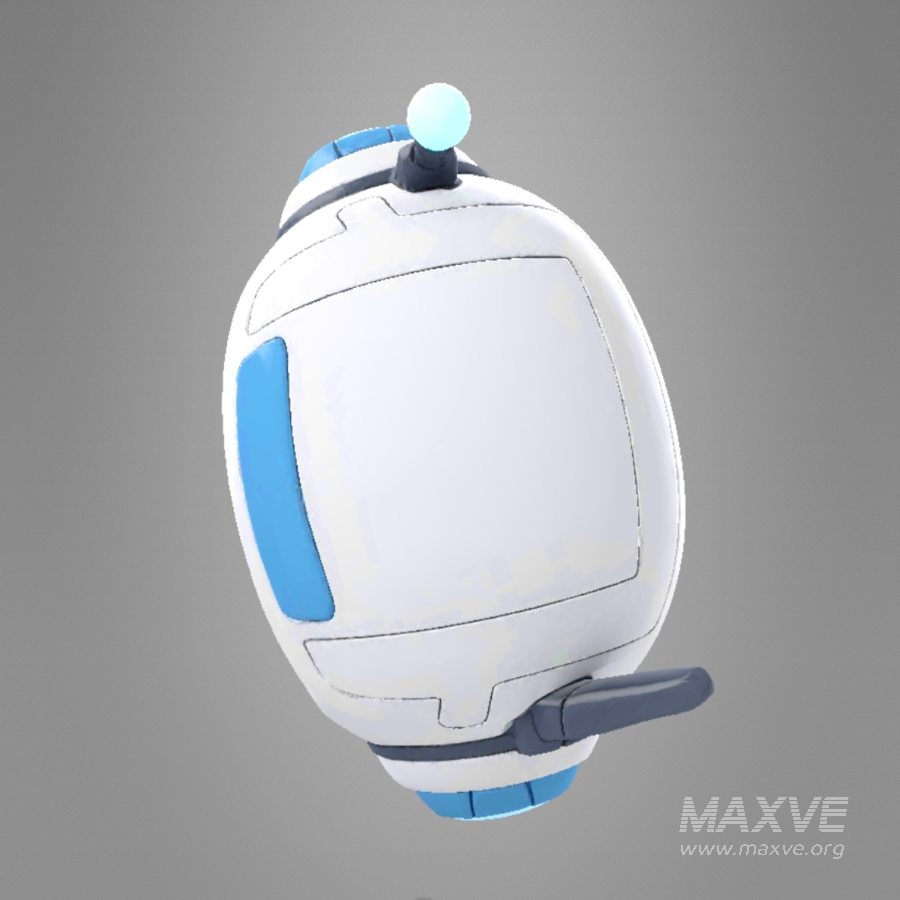 Cute Futuristic Robot Character - Image 3
