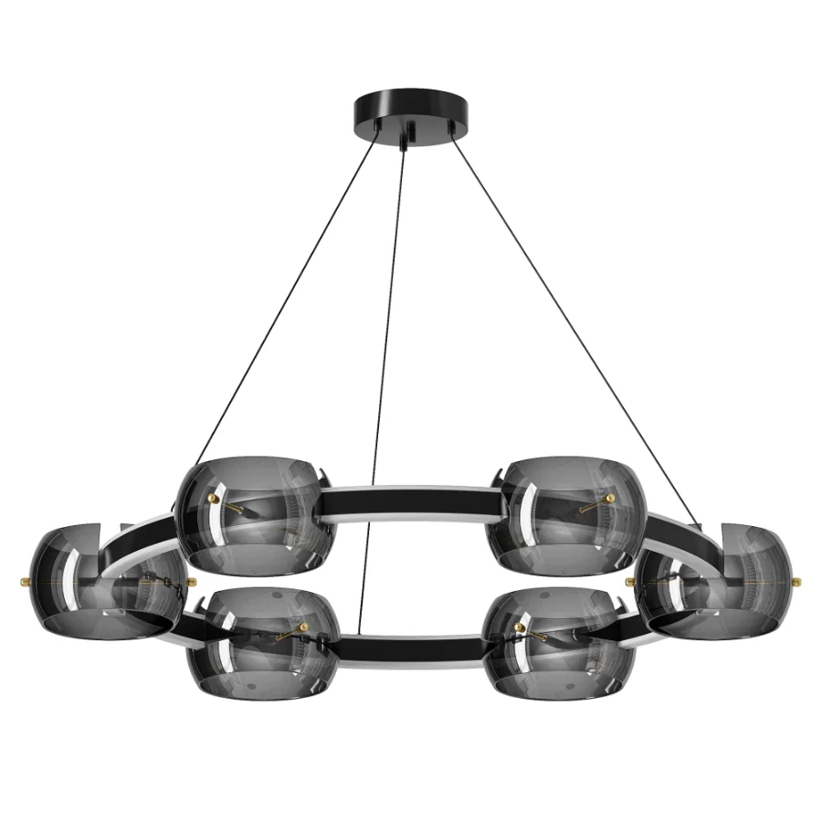 DILAN RING chandelier 6 heads - Image 1