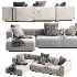 Flexform_Grandemare_Chaise_Longue_Sofa - Thumbnail 1