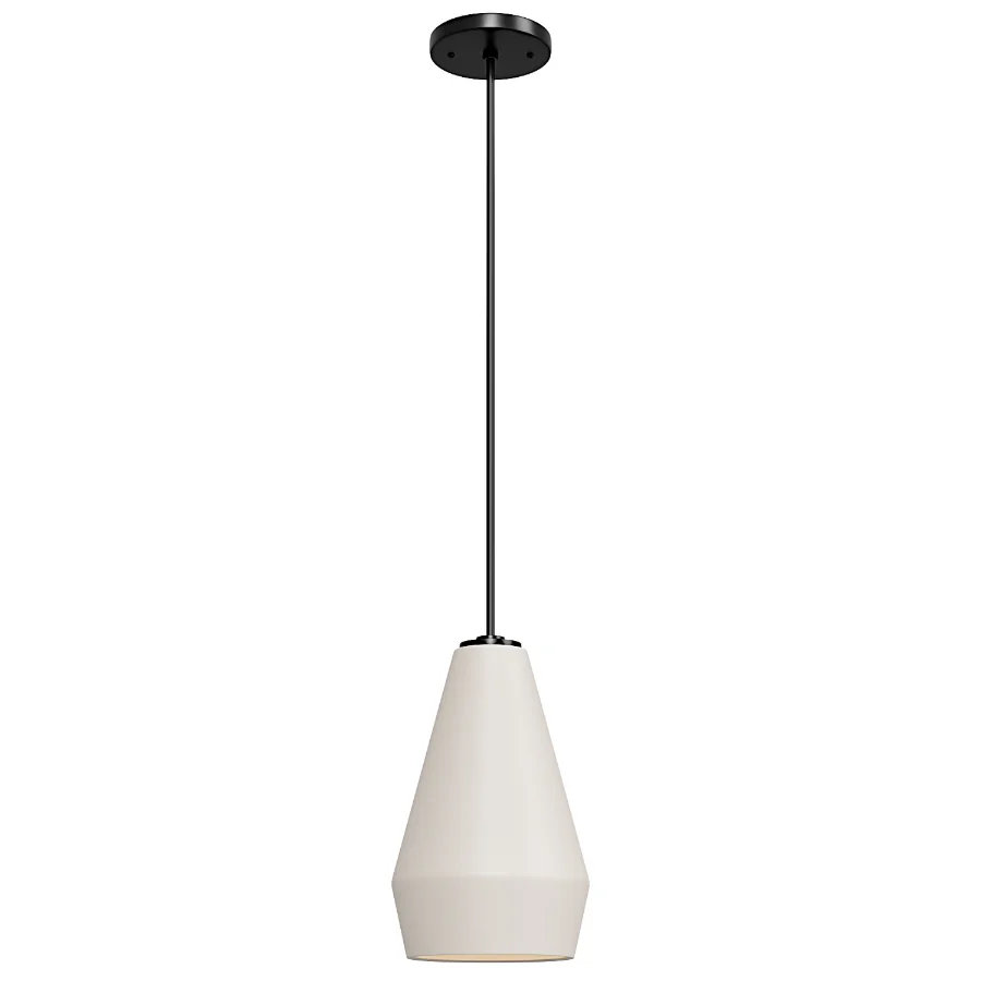 Folk Abigail Angled Cone Pendant - Image 1