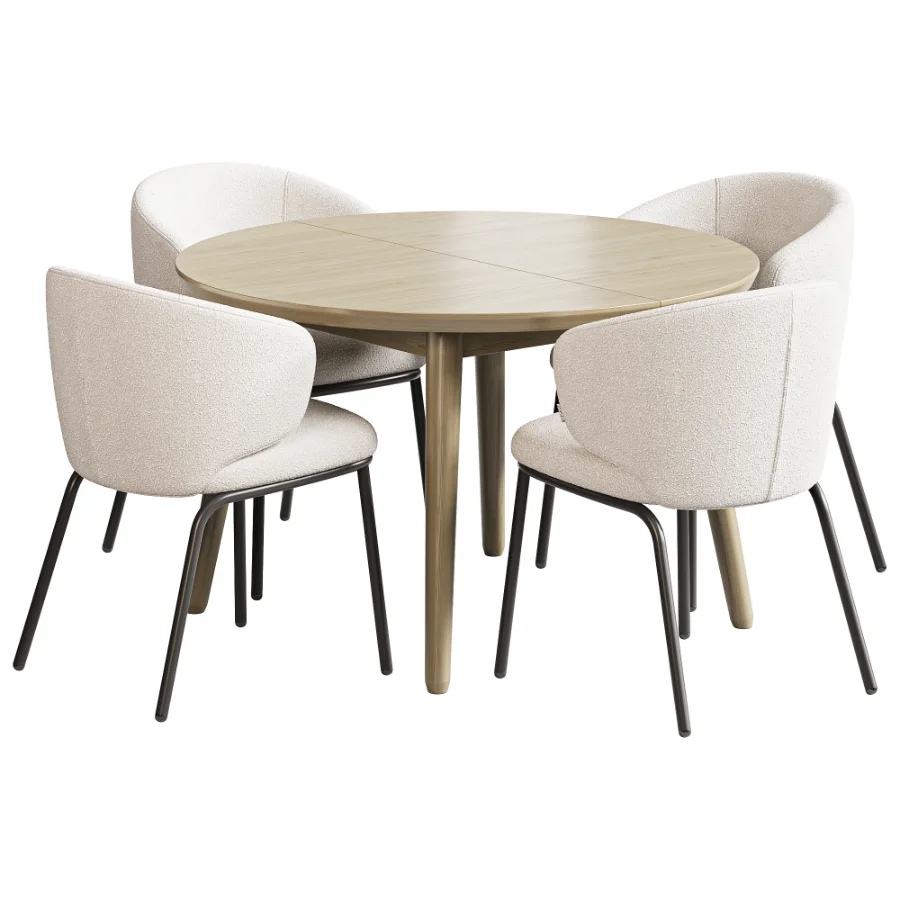 Campo Chair Fjord Dining Table - Image 5