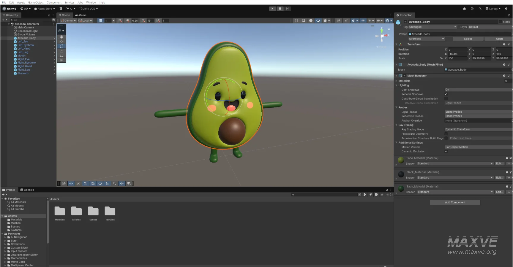 Avocado Cartoon 3D Character - Image 19