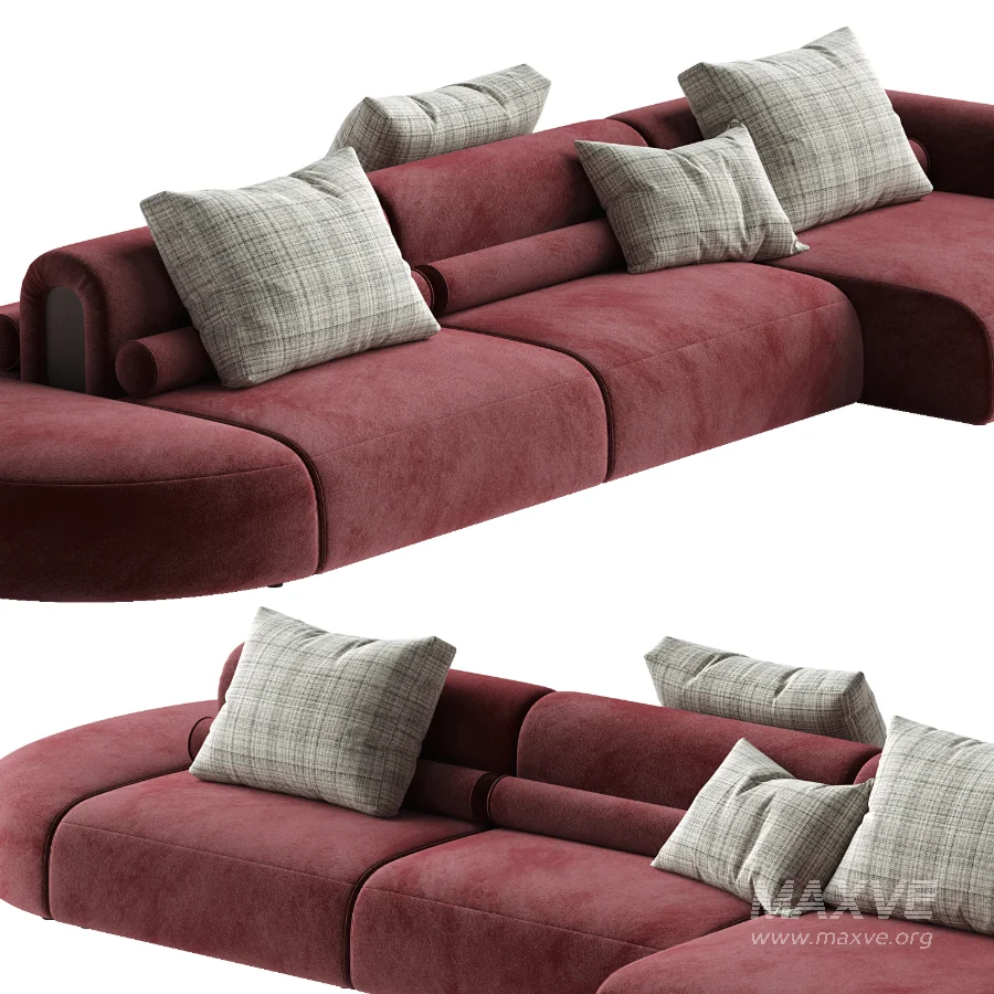 Malora Sectional Sofa - Image 3
