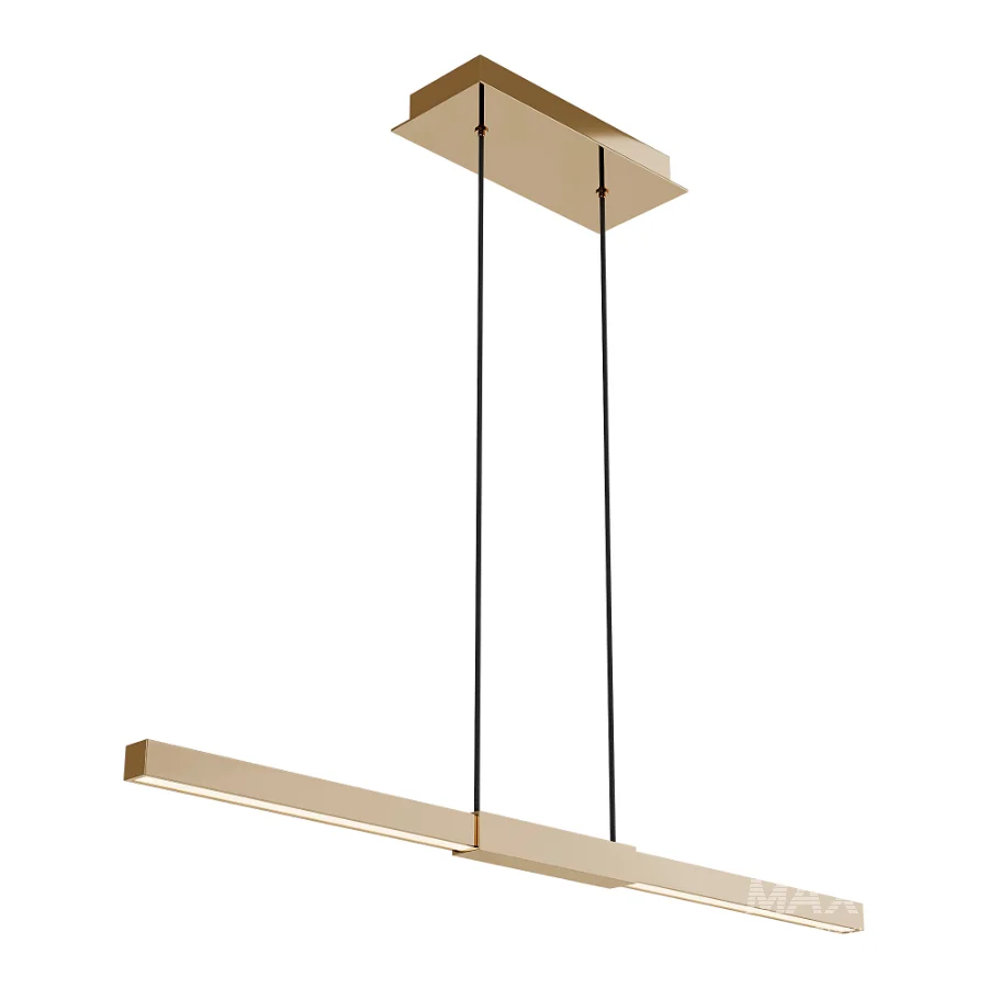 Tie Stix Metal Center Feed Suspension Light - Image 4