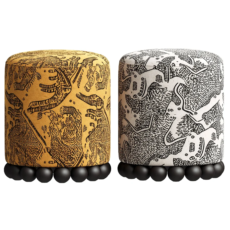 First of a Kind Ottoman - Image 2