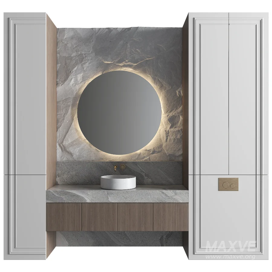 Bathroom Furniture Set 04 - Image 1