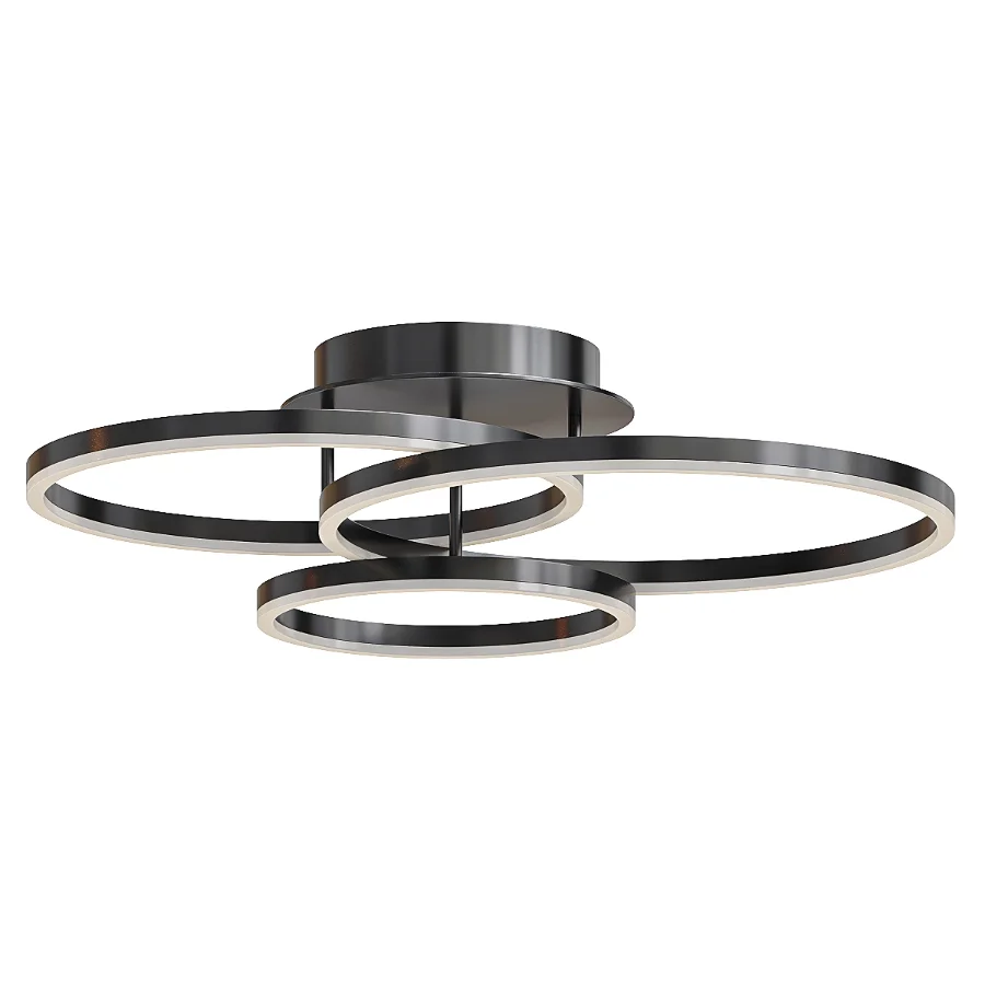 Karagh 3 Light Flush Mount Ceiling - Image 1