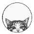 Curious cat Painting - Thumbnail 3