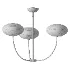 Talia 3 Light Round Chandelier - Thumbnail 3