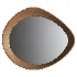 Asymmetrical Wooden Frame Mirror 05 - Thumbnail 1