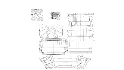 Steffan Wide Velvet Flared Arm Sofa - Thumbnail 3