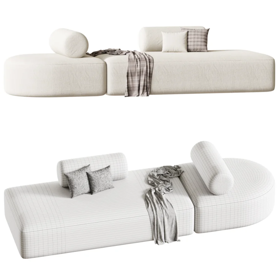 Sloman Modular 2 Piece Chaise - Image 3