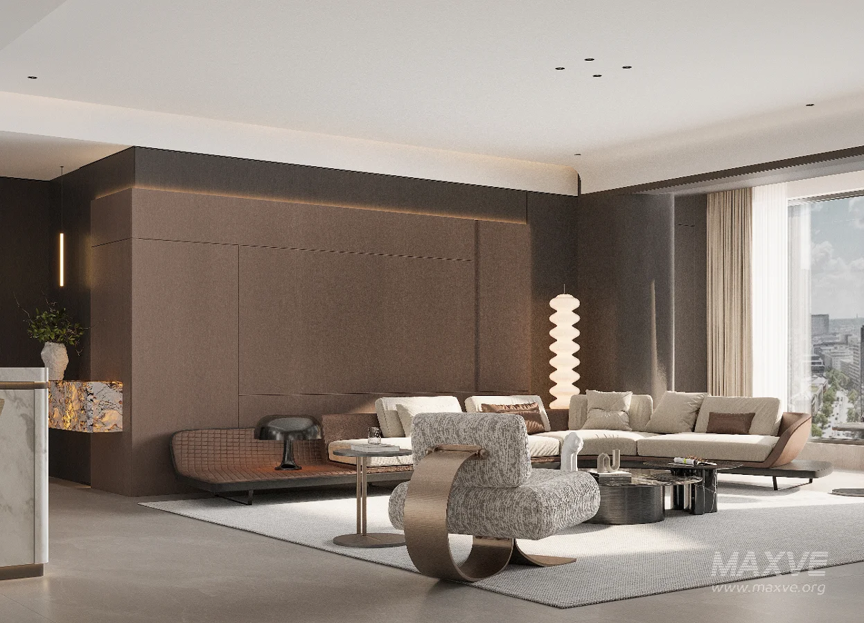 modern living room - Image 1