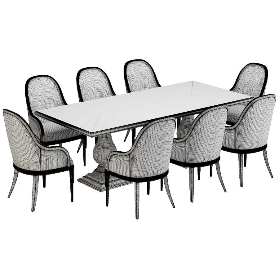 Dinning chair and table361 - Image 7
