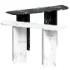 Sculptural Nero Console Table - Thumbnail 5