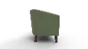 Leather Barrel Accent Chair - Thumbnail 3