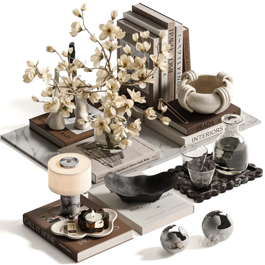 Tabletop Vintage Decor Set28 - Image 2