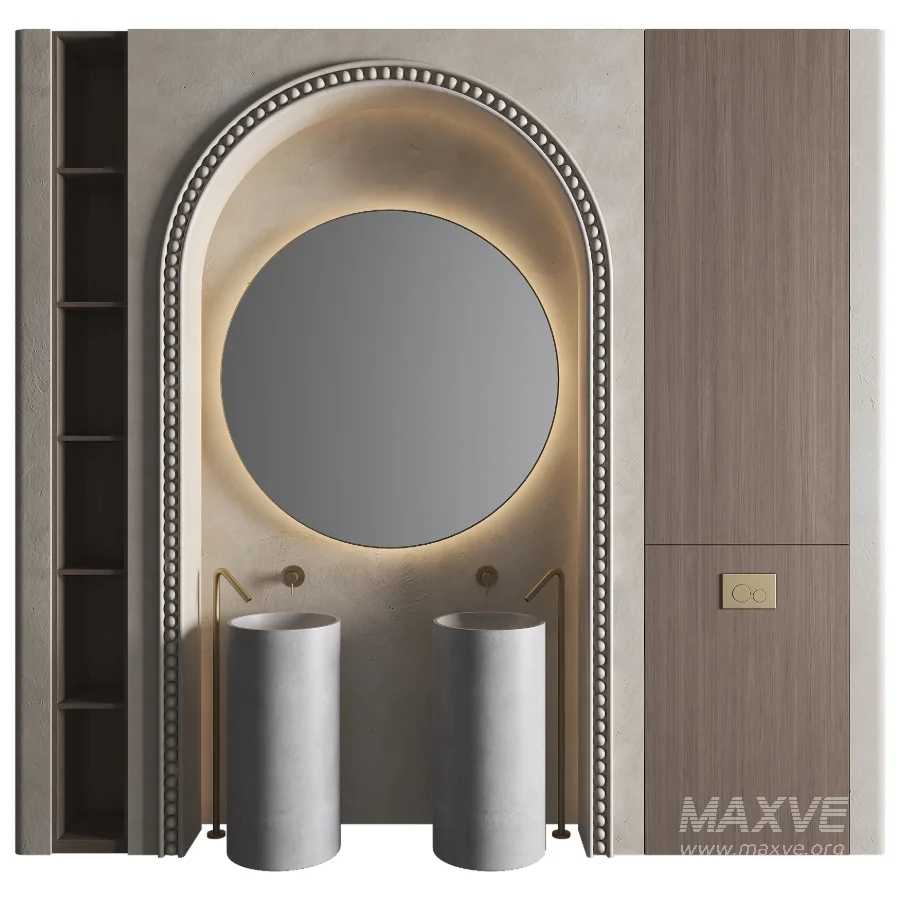 Bathroom Furniture Set 13 - Image 1