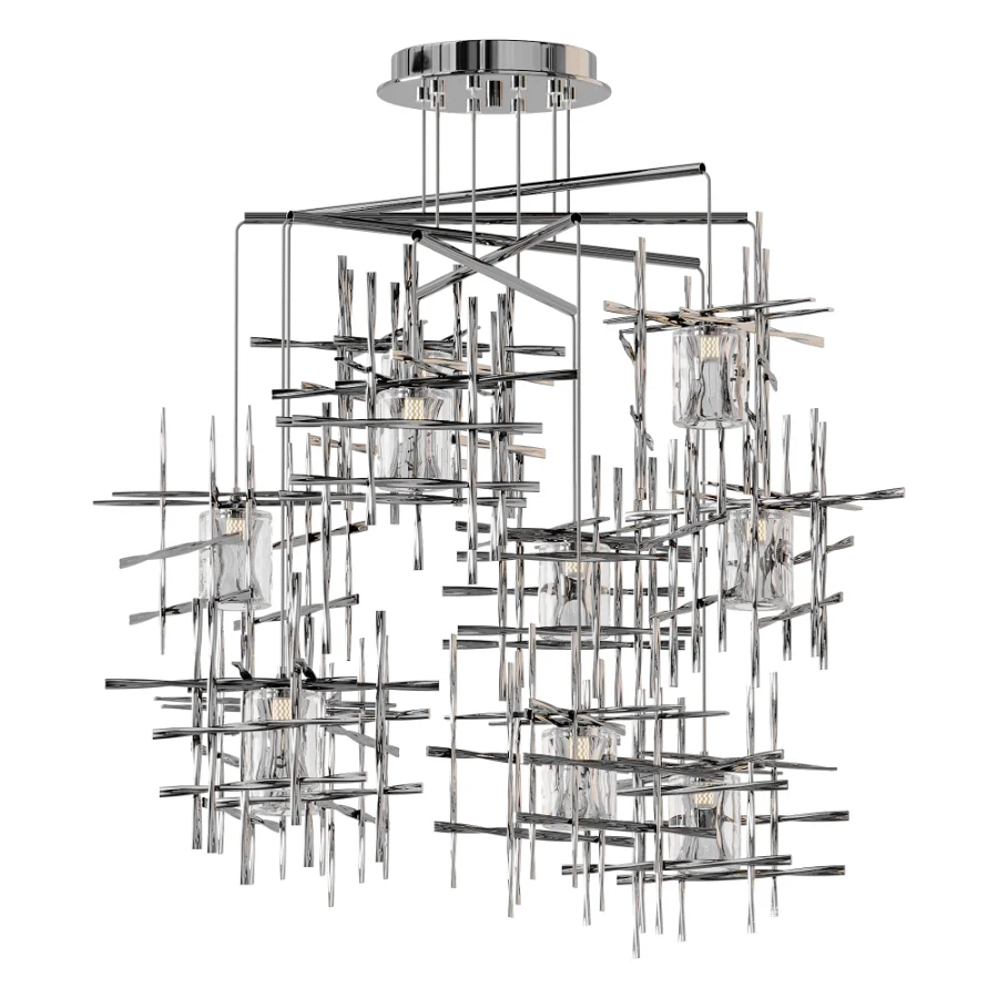 Tura Round Multi Light Pendant - Image 3