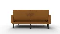 Stoa Paris Amber Brown 2 Seater Recharge Sofa - Thumbnail 9