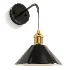 Levant Steel LED Dimmable Swing Arm Wall Sconces - Thumbnail 1