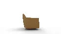 Haven Swivel Chair Poly Performance Velvet Dijon Dark Walnut - Thumbnail 5
