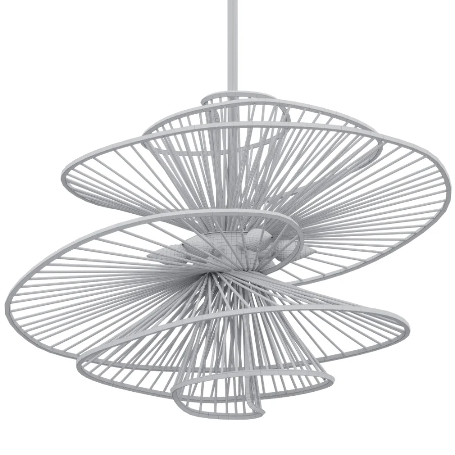 Ribbon Swirl Chandelier - Image 3