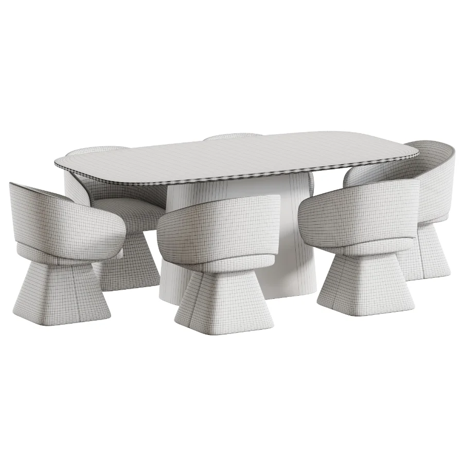 Milan chair and Kitchen table - Image 6