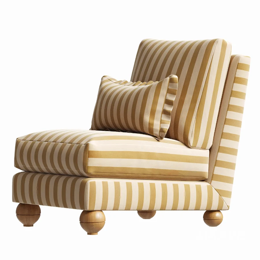 Perch Slipper Armchair - Image 1