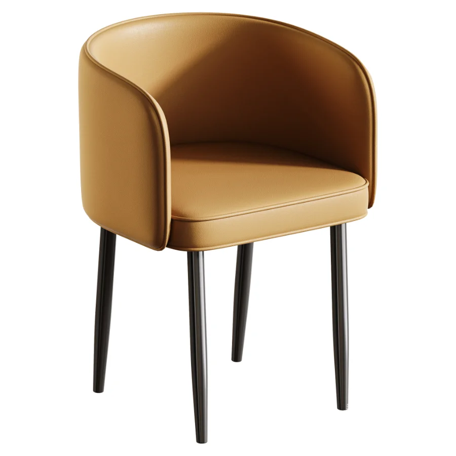 Arm Chair with Imperforate Back - Image 2