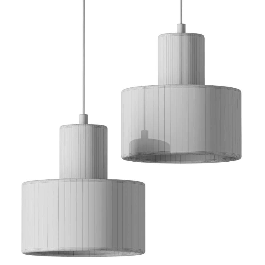 Nordic Cylindrical Alabaster Pendant Light - Image 3