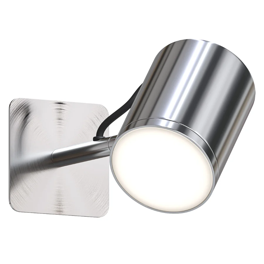Adjustable nickel wall lamp - Image 4