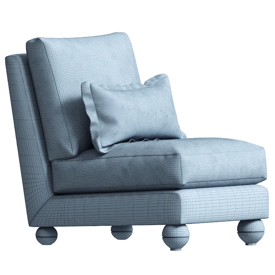 Perch Slipper Armchair - Image 3