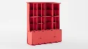 Sarreid Ltd Corner China Cabinet - Thumbnail 7