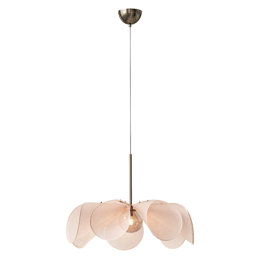 Japandi Style Flower Pendant Lamp - Image 2