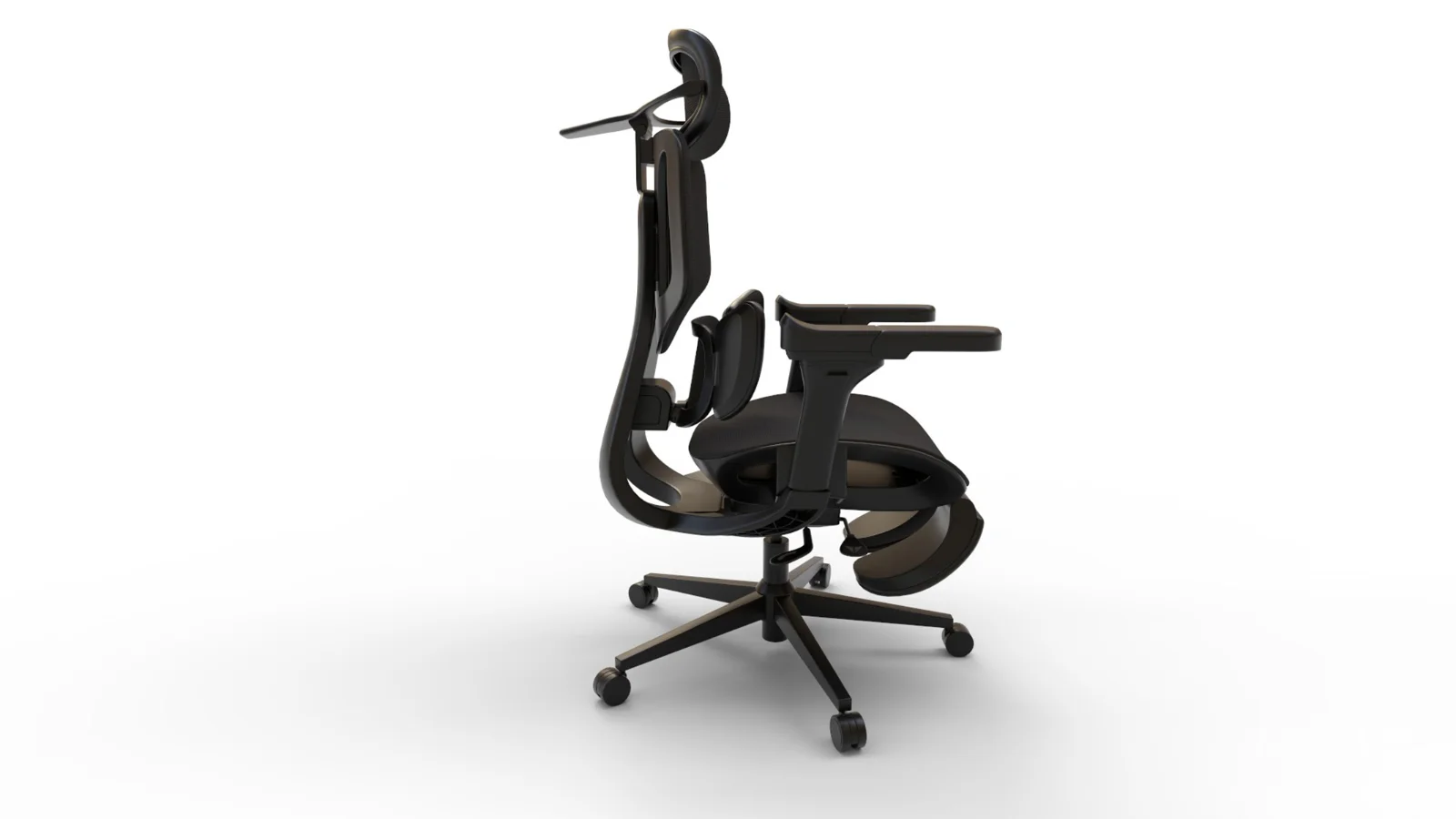 Home Office Desk Chair with Lumbar Support - Image 6
