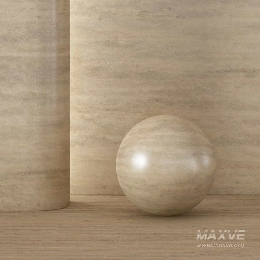 Beige Travertine Vein Cut Material - Image 1