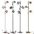 Adjustable nickel floor lamp - Thumbnail 4